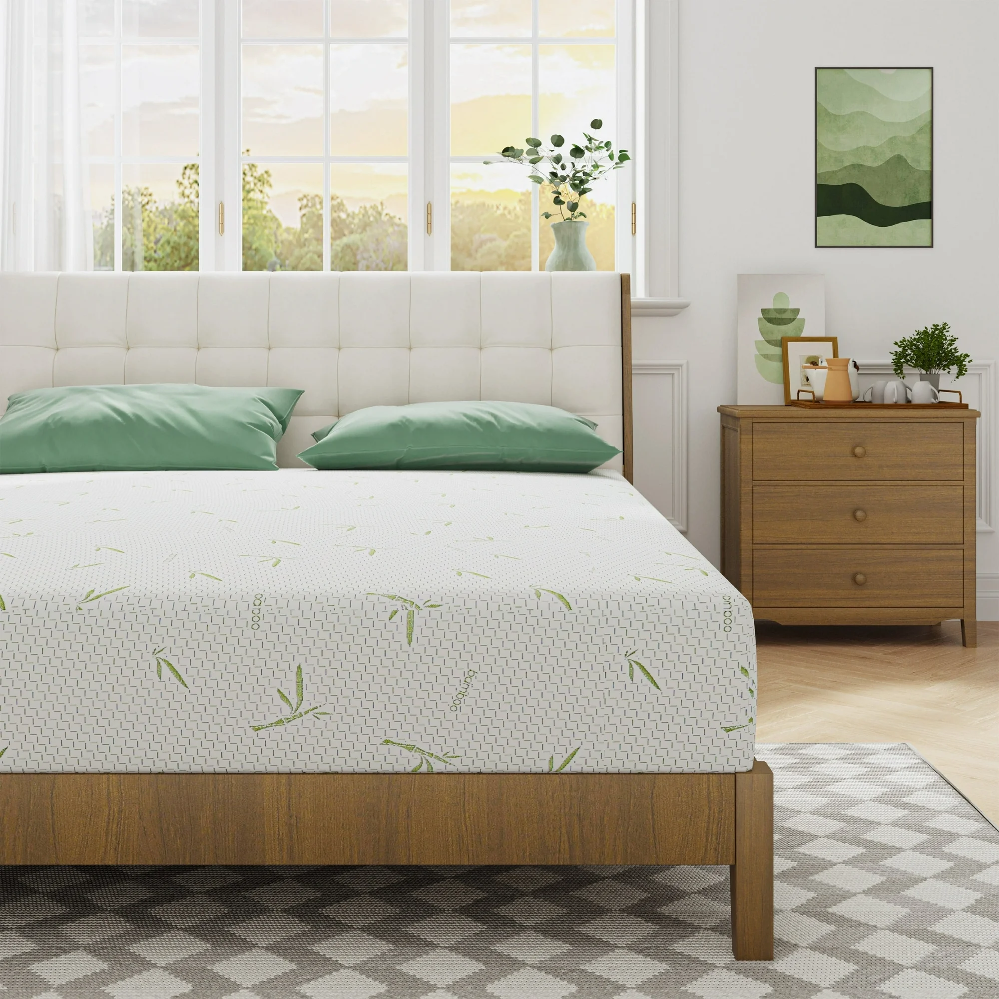 Arctus Twin Mattress, 8 inch Gel Memory Foam Mattress in a Box, Medium